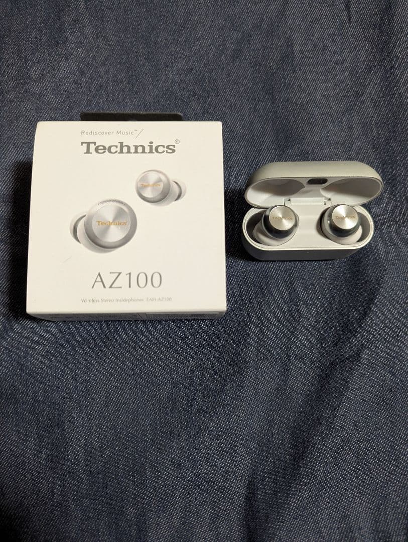 Technics EAH-AZ100 シルバー　ワイヤレスイヤホン