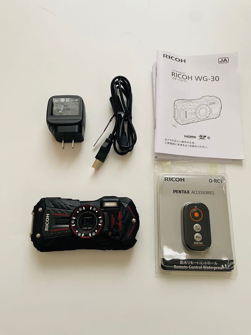 RICOH コンパクト防水デジタルカメラ WG-30