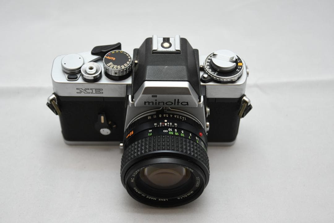 Minolta ミノルタ XE MC50F1.4 レンズ付