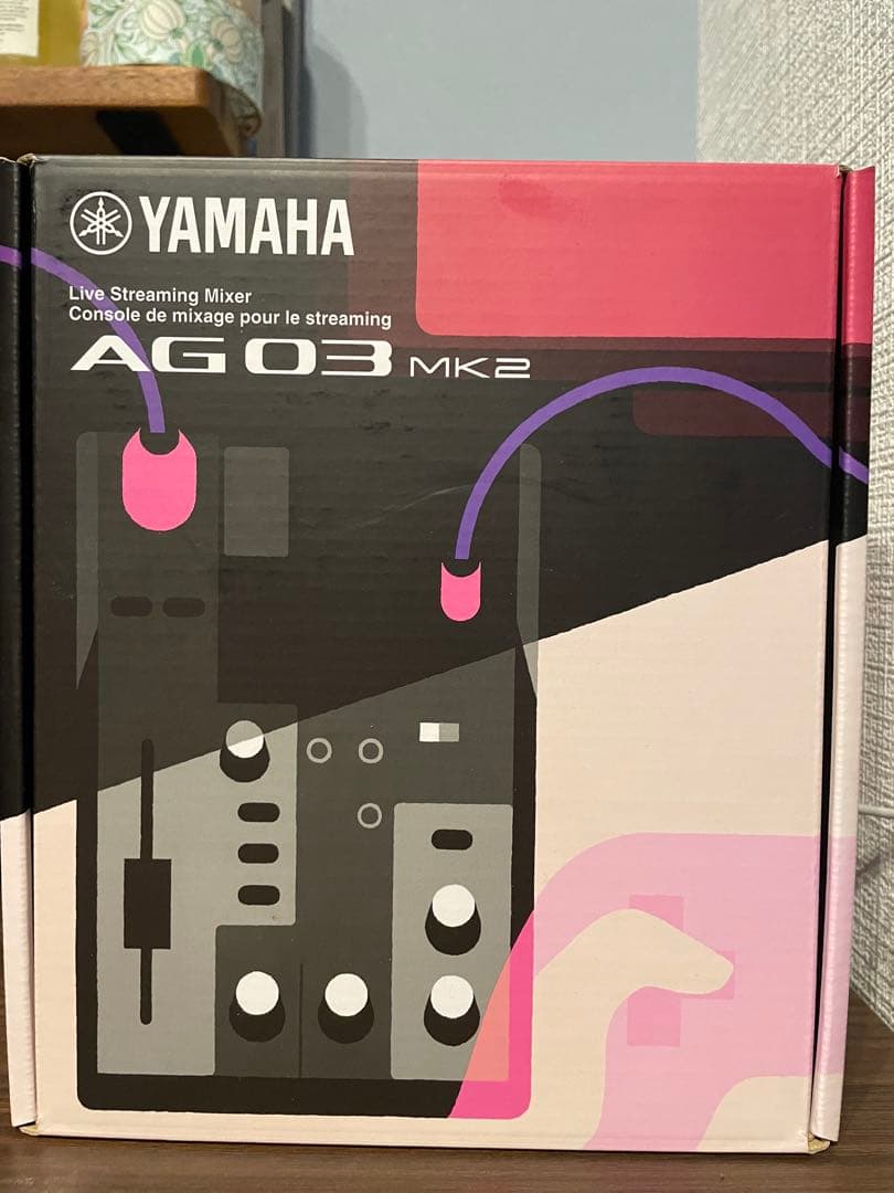 ヤマハ(YAMAHA) ライブストリーミングミキサー AG03 mk2 ブラック
