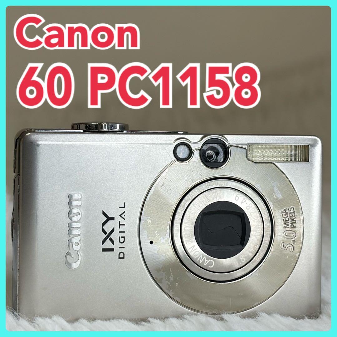 Canon カメラ　IXY 60 PC1158 充電器 コンデジ　動作品