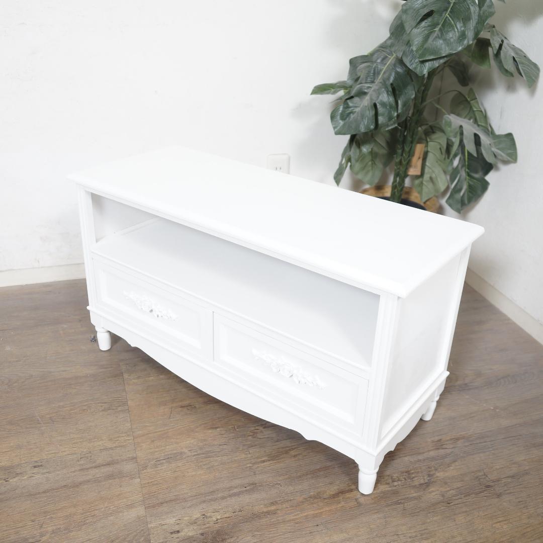 送料無料【新品】レトロ　アンティーク風 テレビボード　アウトレット