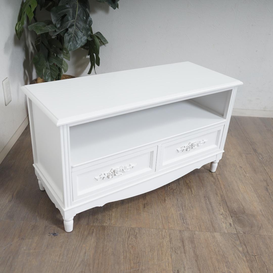 送料無料【新品】レトロ　アンティーク風 テレビボード　アウトレット