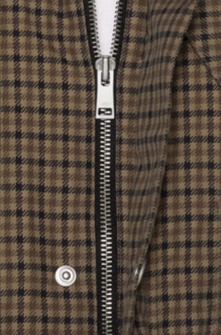 DANTON ナイロンタッサープリントカバーオールジャケット