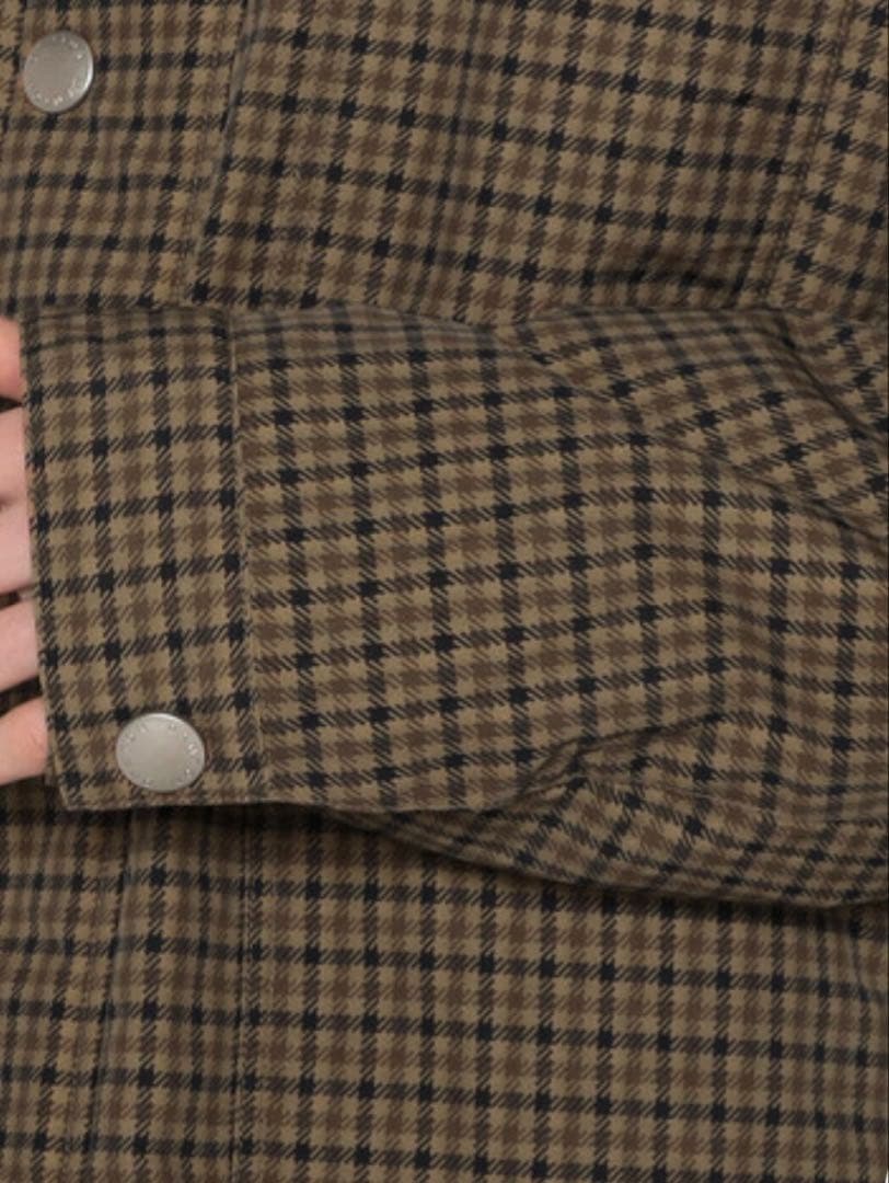 DANTON ナイロンタッサープリントカバーオールジャケット