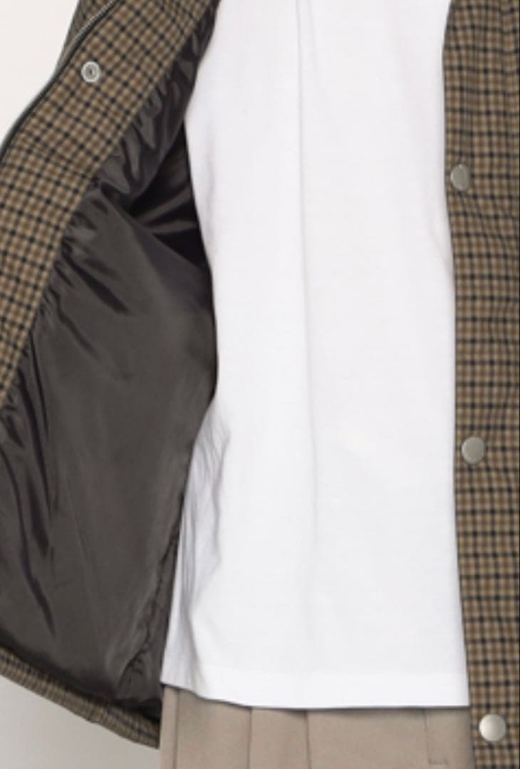 DANTON ナイロンタッサープリントカバーオールジャケット