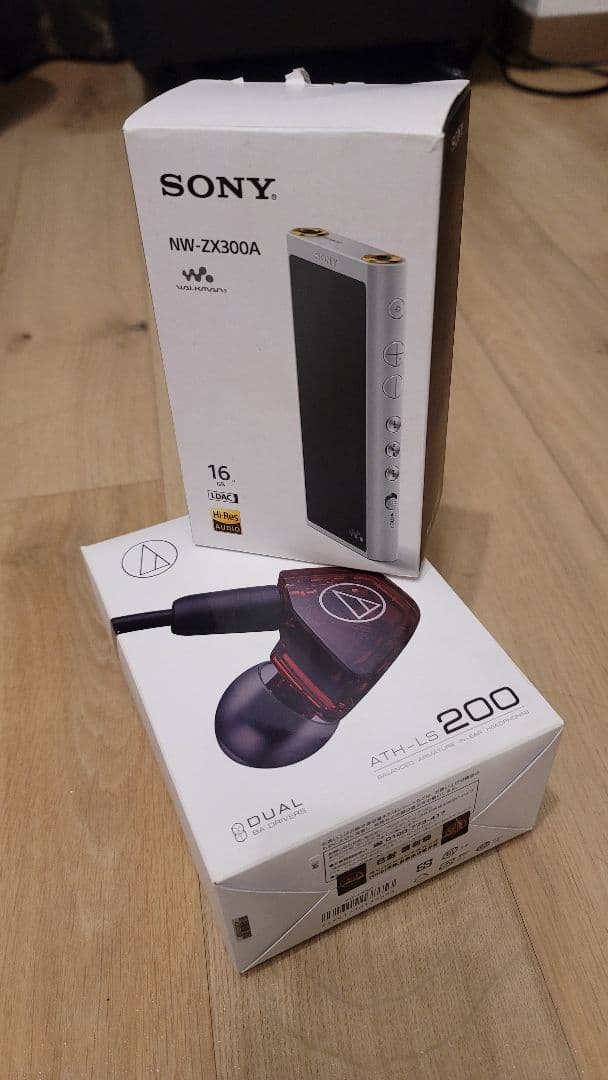 SONY zx300a & オーディオテクニカ ls200セット イヤホン