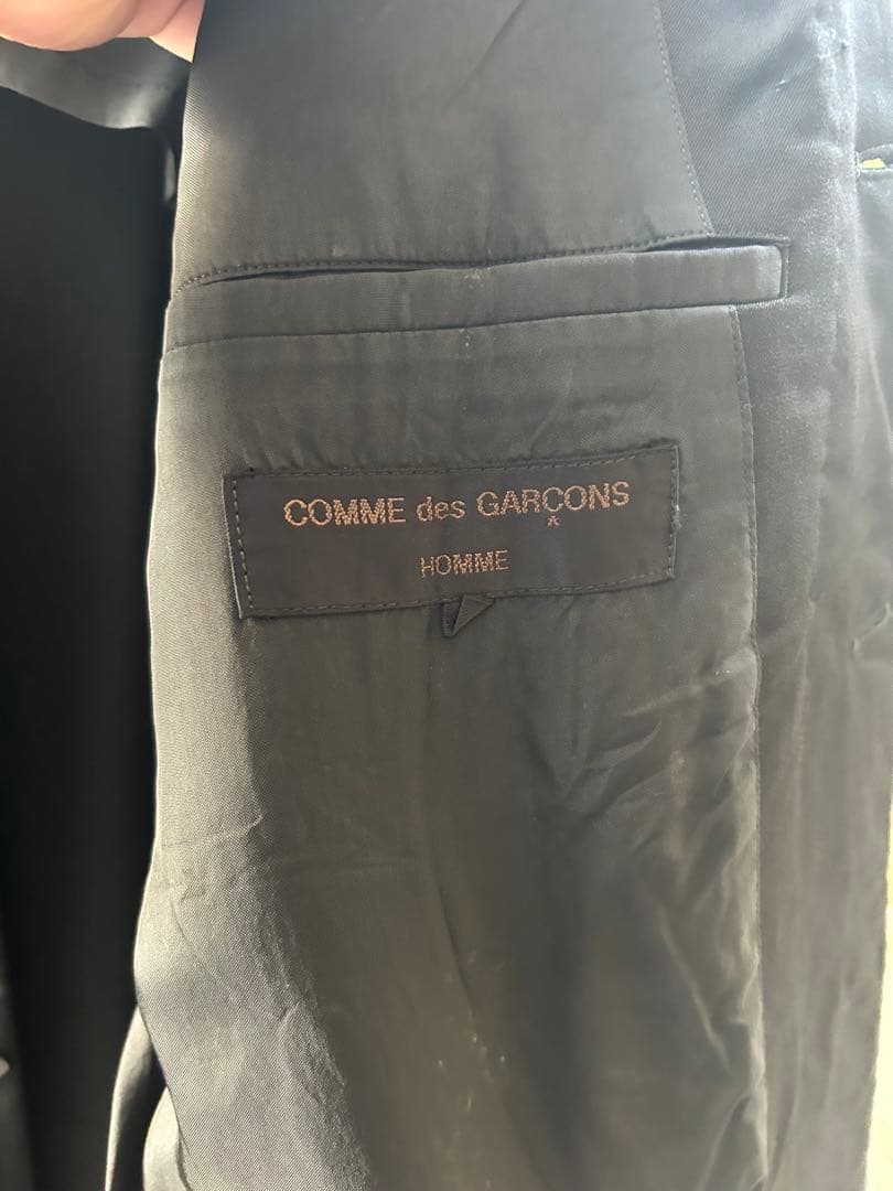 COMME des GARCONS HOMME ブラックテーラードジャケット