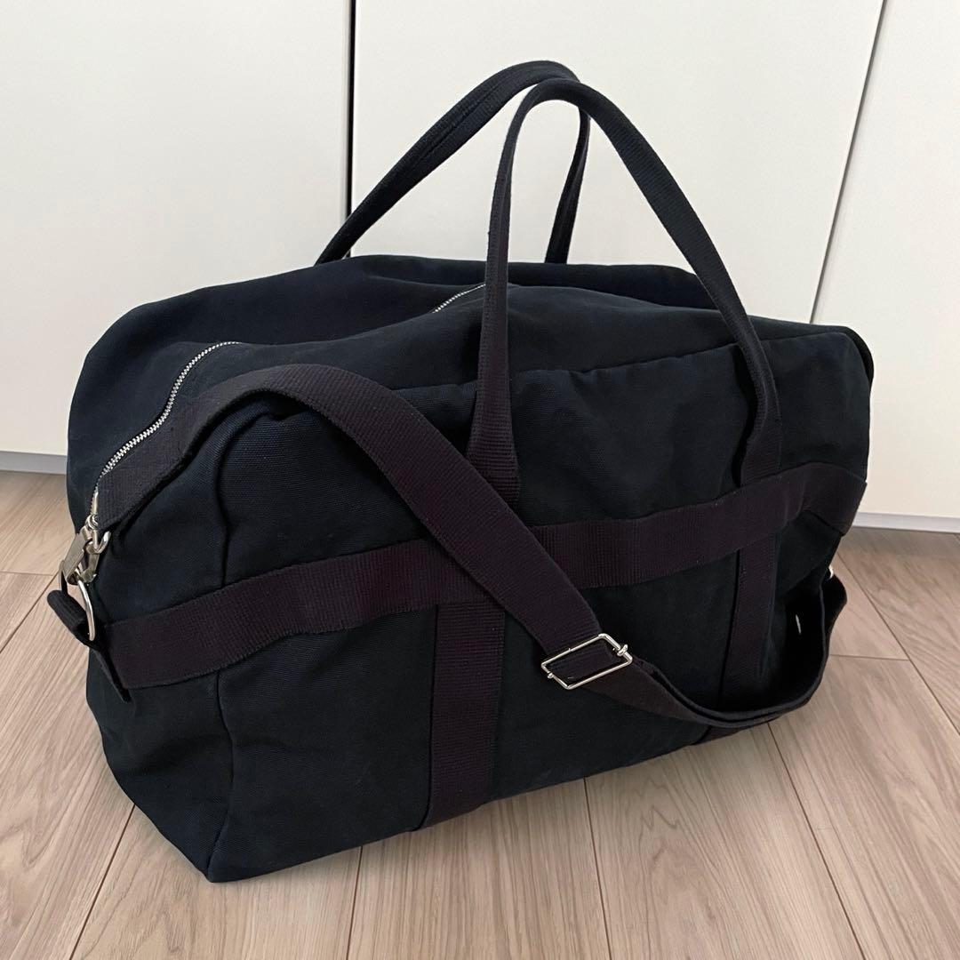 A.P.C. アーペーセー　ボストンバッグ　ショルダー　2way ブラック　綿