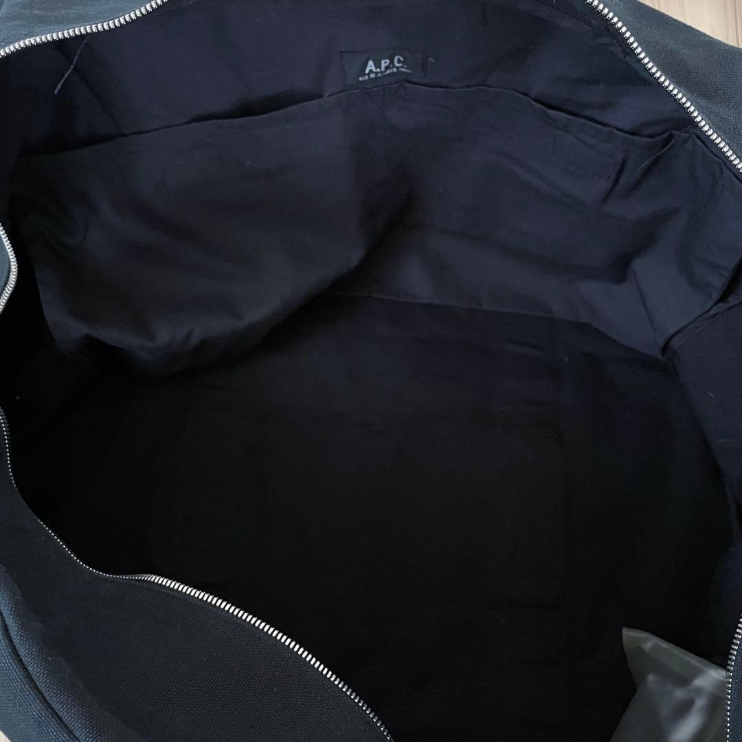 A.P.C. アーペーセー　ボストンバッグ　ショルダー　2way ブラック　綿
