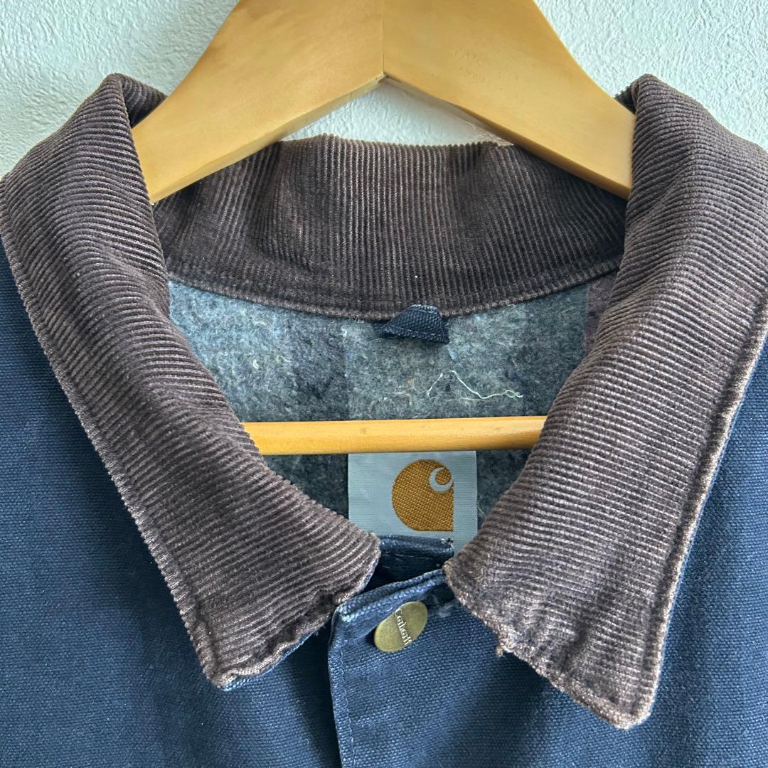 カーハート　ミシガンチョアコート　ミッドナイト　アメリカ製　3L