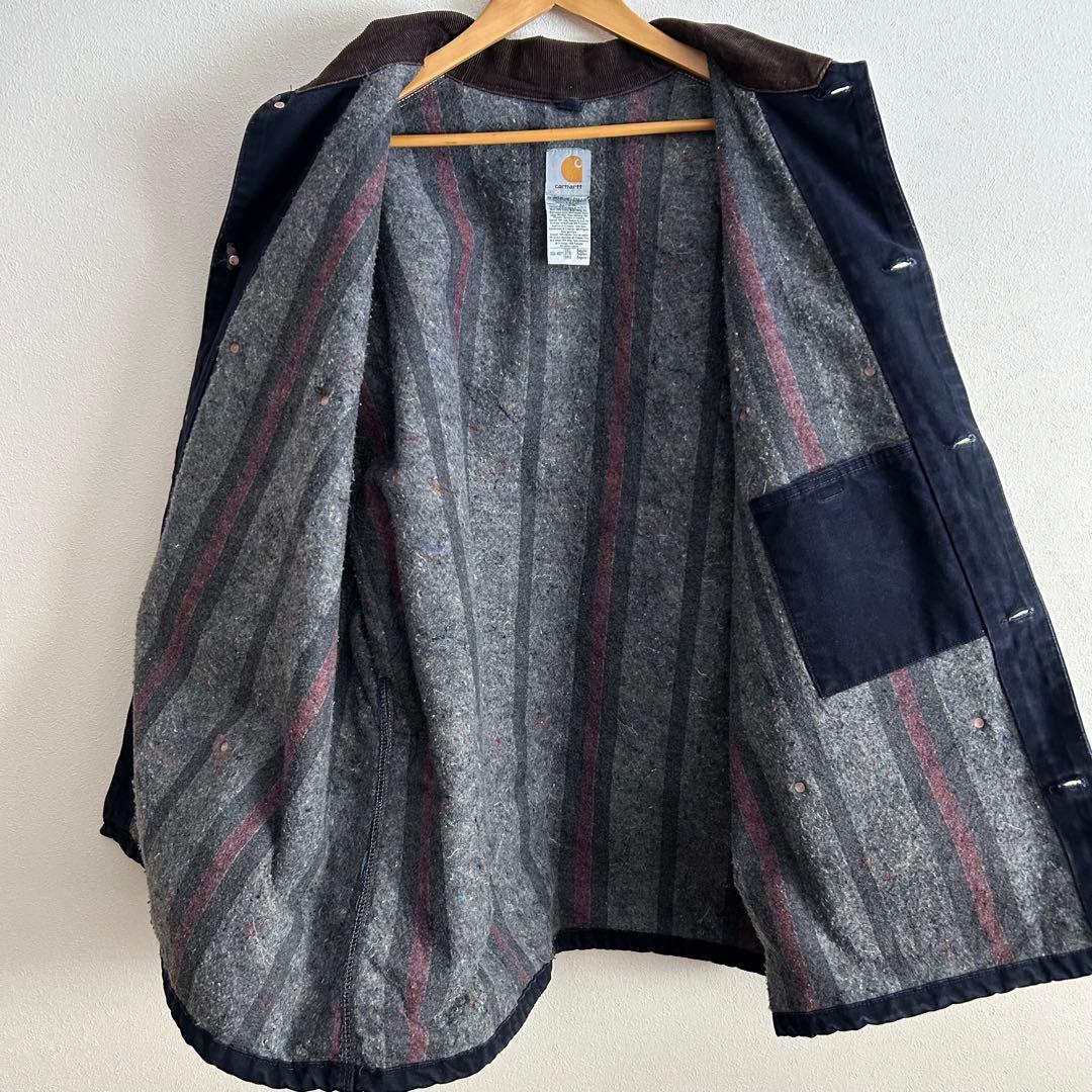 カーハート　ミシガンチョアコート　ミッドナイト　アメリカ製　3L