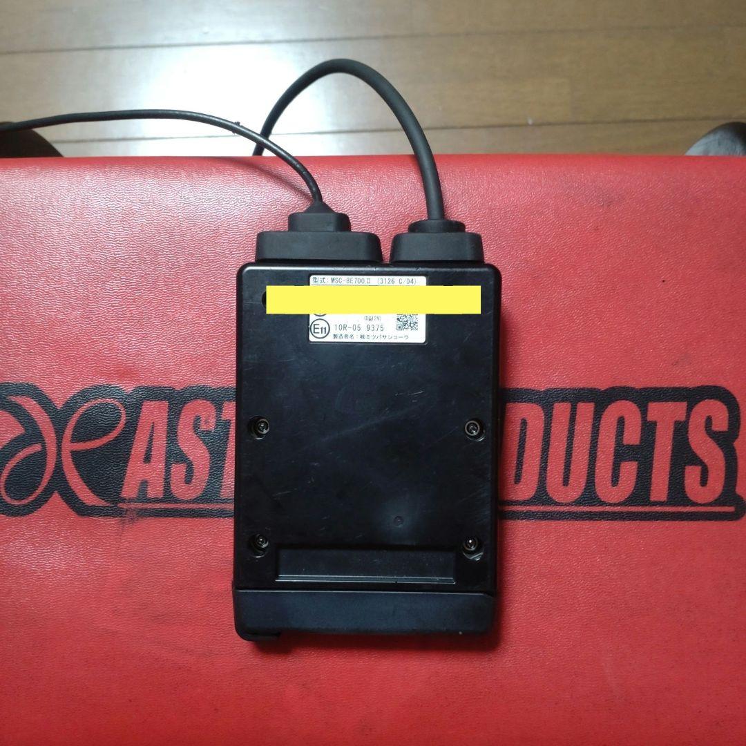 バイク用　ETC　車載器　ミツバ　BE700S　 　【1018】