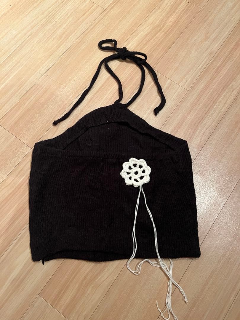 【KIJUN/キジュン】 Sophie Halter-Neck Top