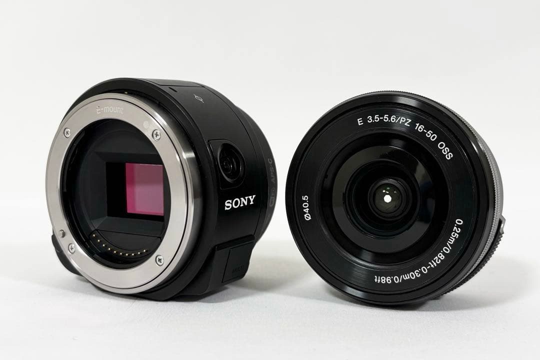 ソニー SONY ILCE-QX1 + 16-50mm レンズスタイルカメラ