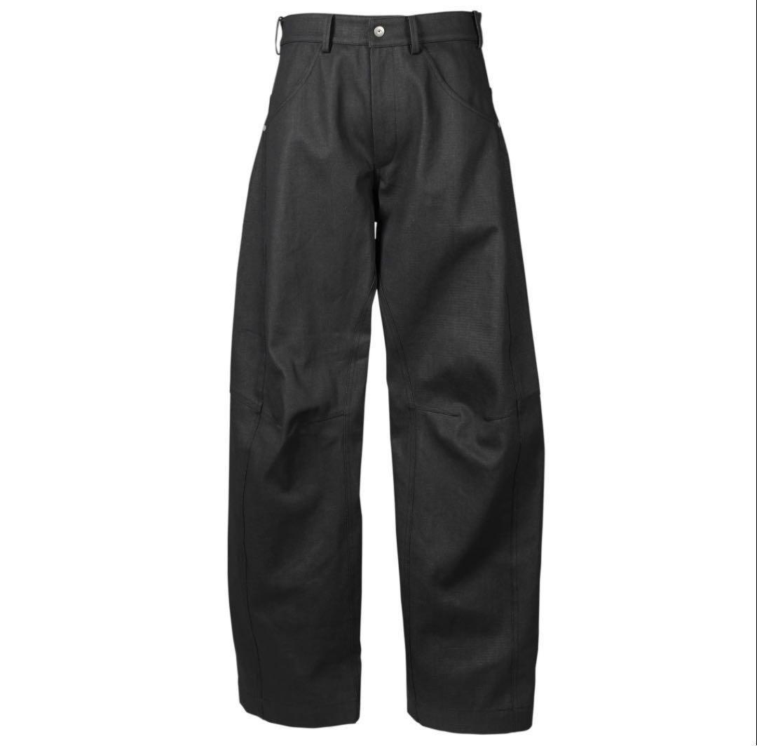 【極美品】Omar afridi 25SS knee darted flare