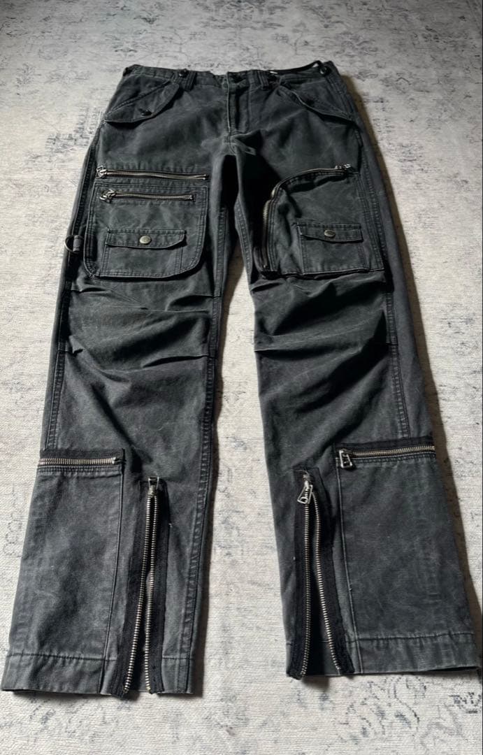 パンツ AW2016-18 FACETASM parachute cargo pants