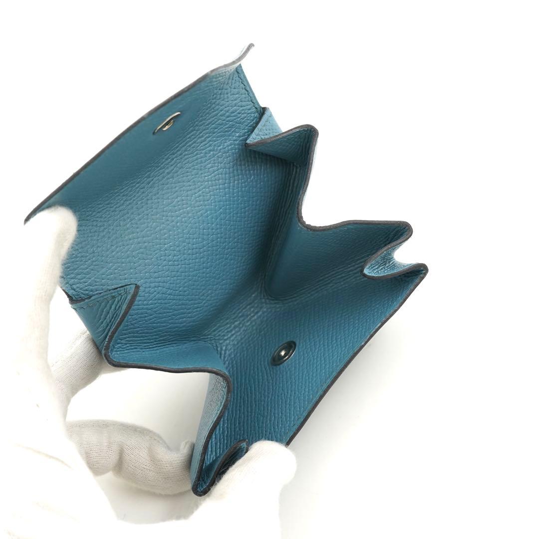 ✨未使用展示品✨　HERMES ケース　小銭入れ　ル・ヴァンキャトル　水色