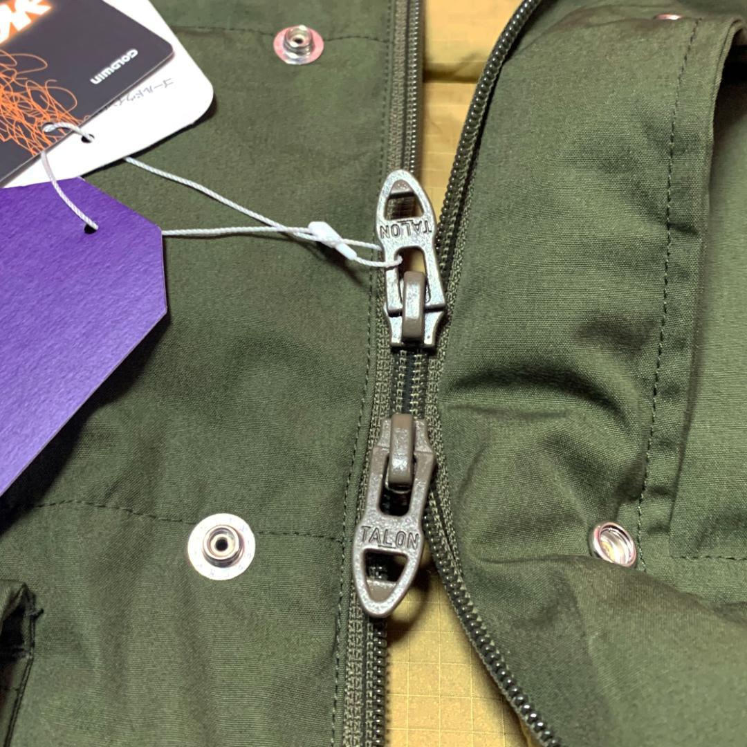 新品 XSサイズ ノースフェイス パープルレーベル シエラダウンベスト　グリーン