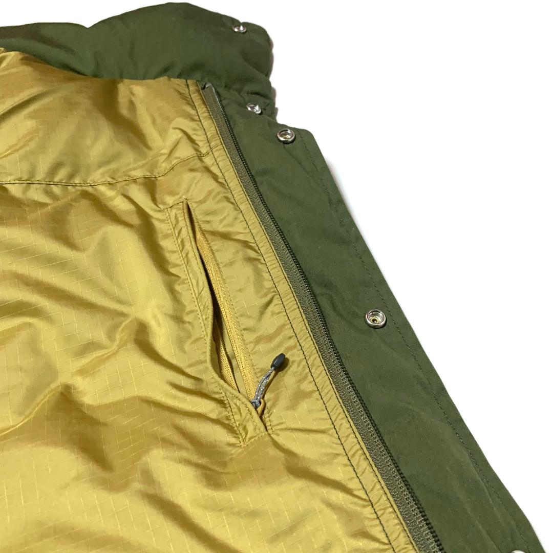 新品 XSサイズ ノースフェイス パープルレーベル シエラダウンベスト　グリーン