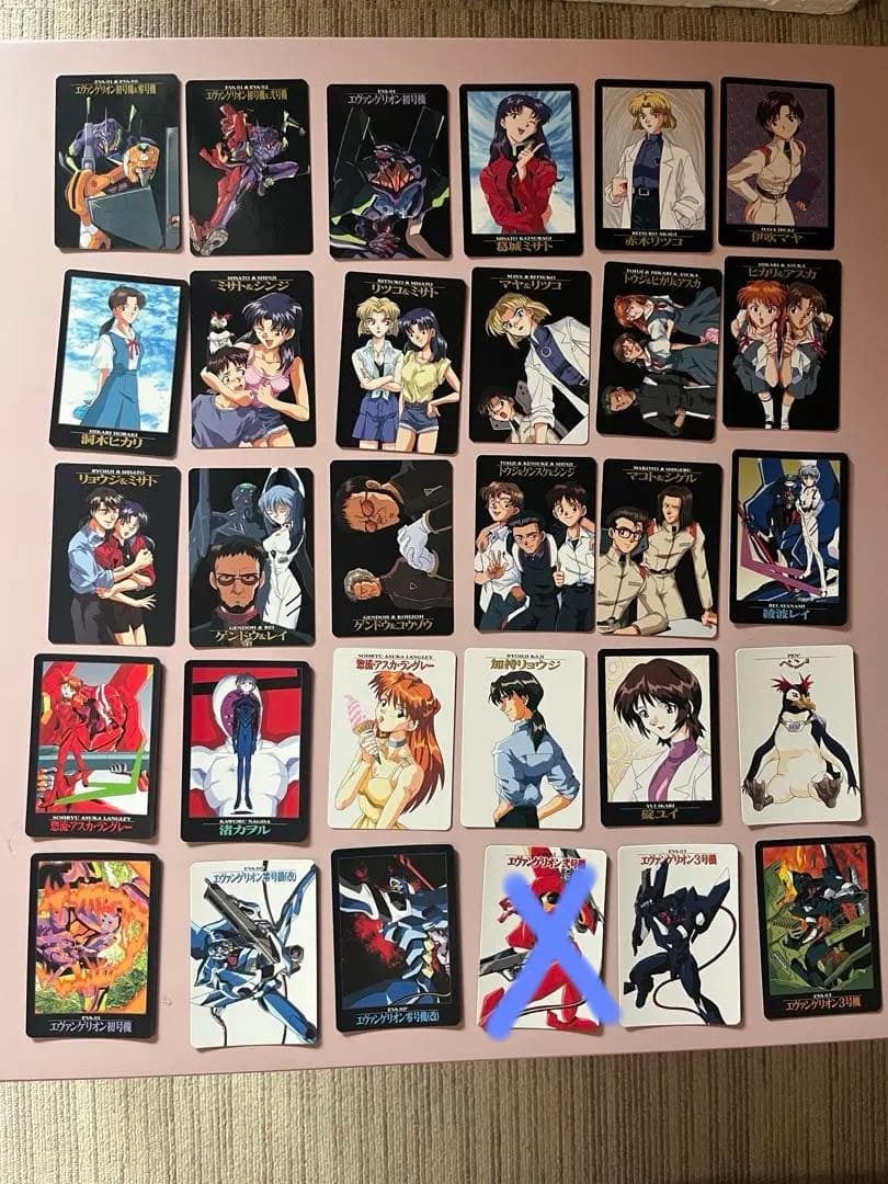 【153枚】エヴァンゲリオン　カードダスまとめ売り