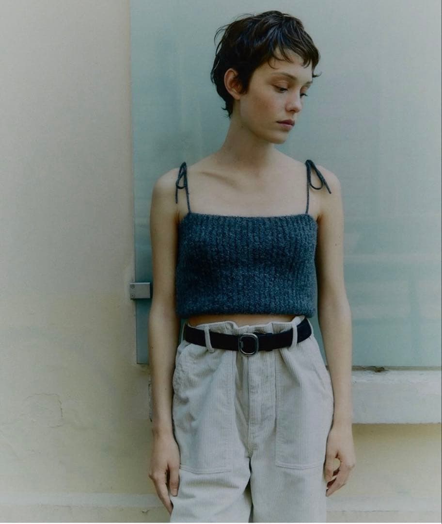 SHISHIKUI シシクイ Cami Short / CAMEL