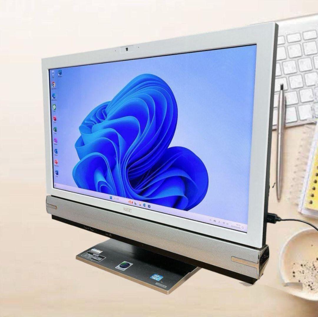 【高性能一体型パソコン】NEC Win11 Office搭載 事務作業に最適