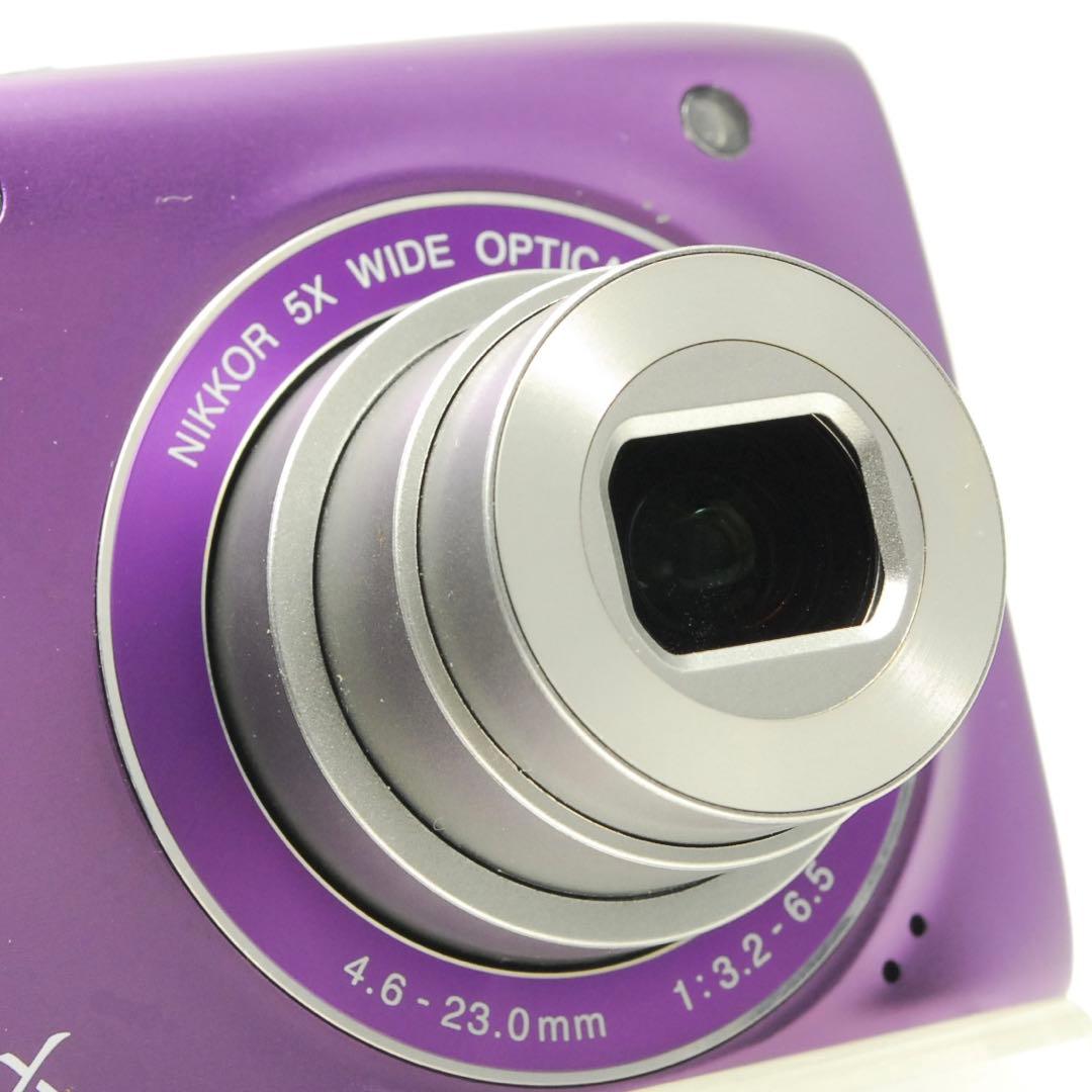 Nikon COOLPIX S3100❤️スマホ転送 動作確認済 パープル ニコン