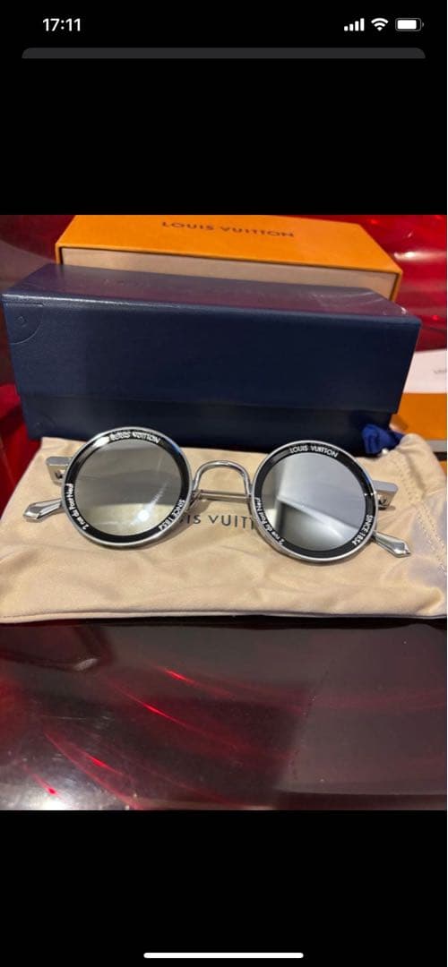 LOUIS VUITTON 2024SS サングラス メタル ファレル ダミエ