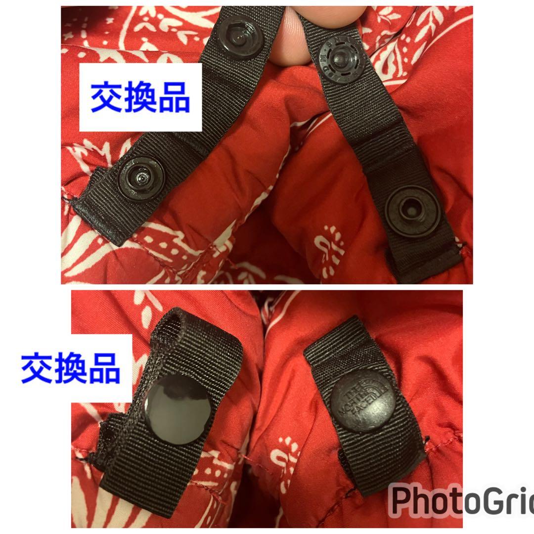 日本未入荷　ノースフェイス　バンダナ柄　ヌプシジャケット　M