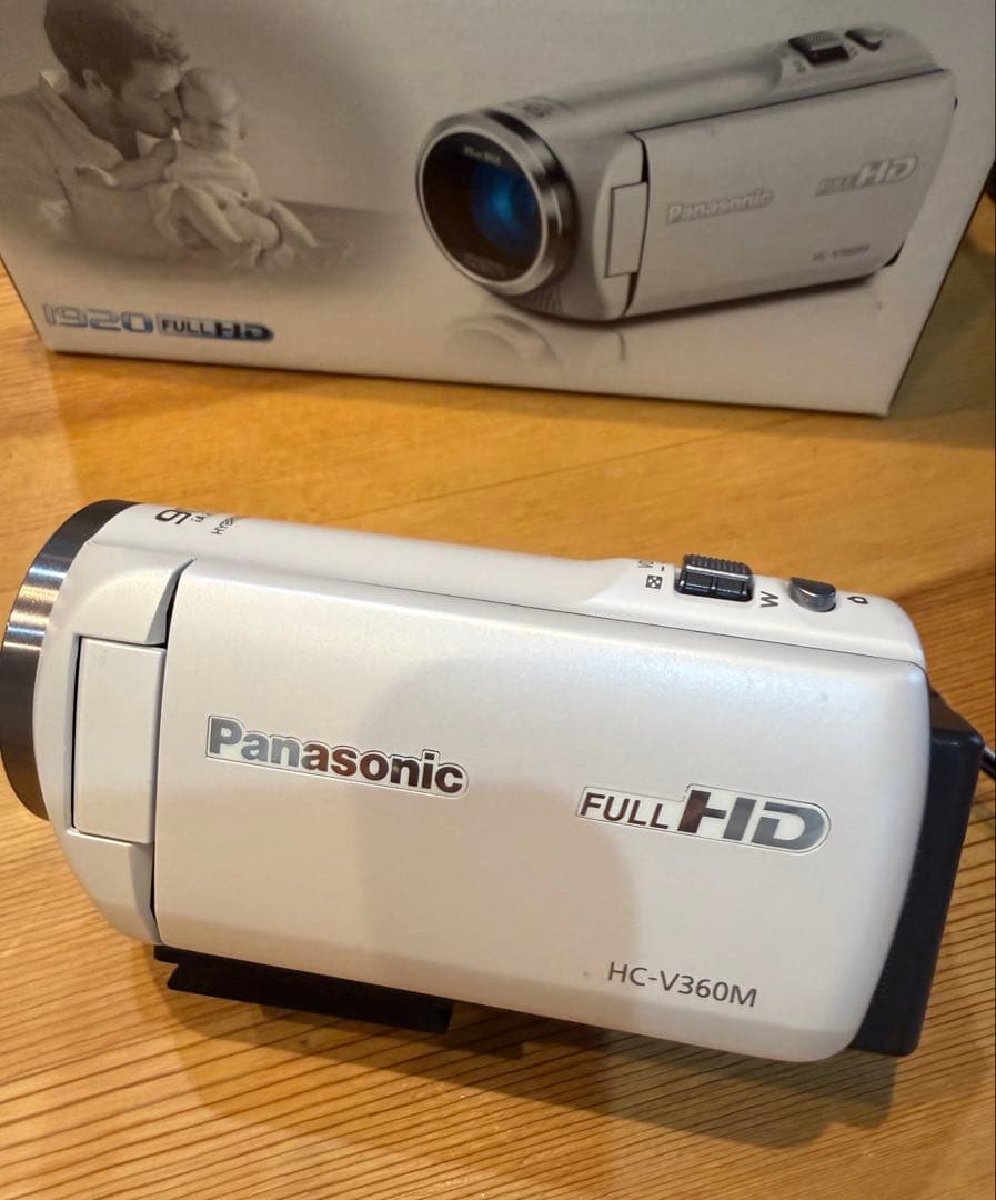 PanasonicデジタルハイビジョンビデオカメラHC-V360 Mホワイト