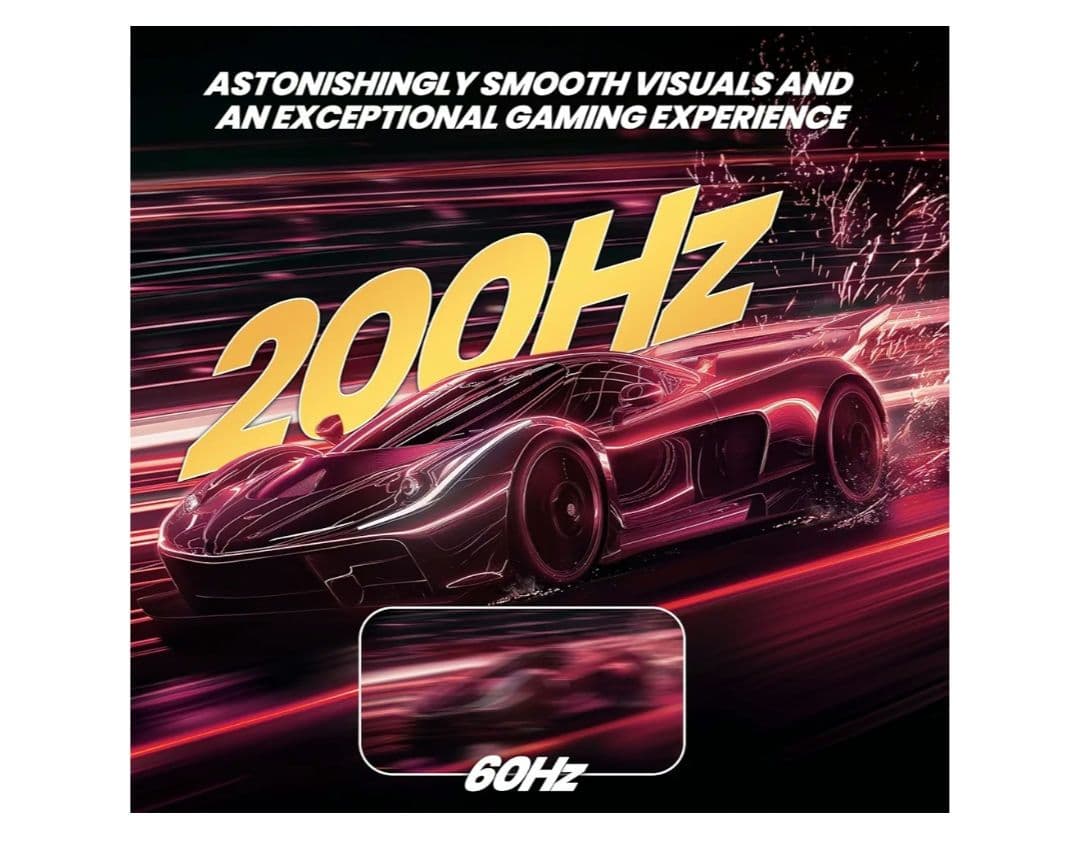 新品 CRUA 200Hz 21:9 WFHD ウルトラワイドゲーミングモニター