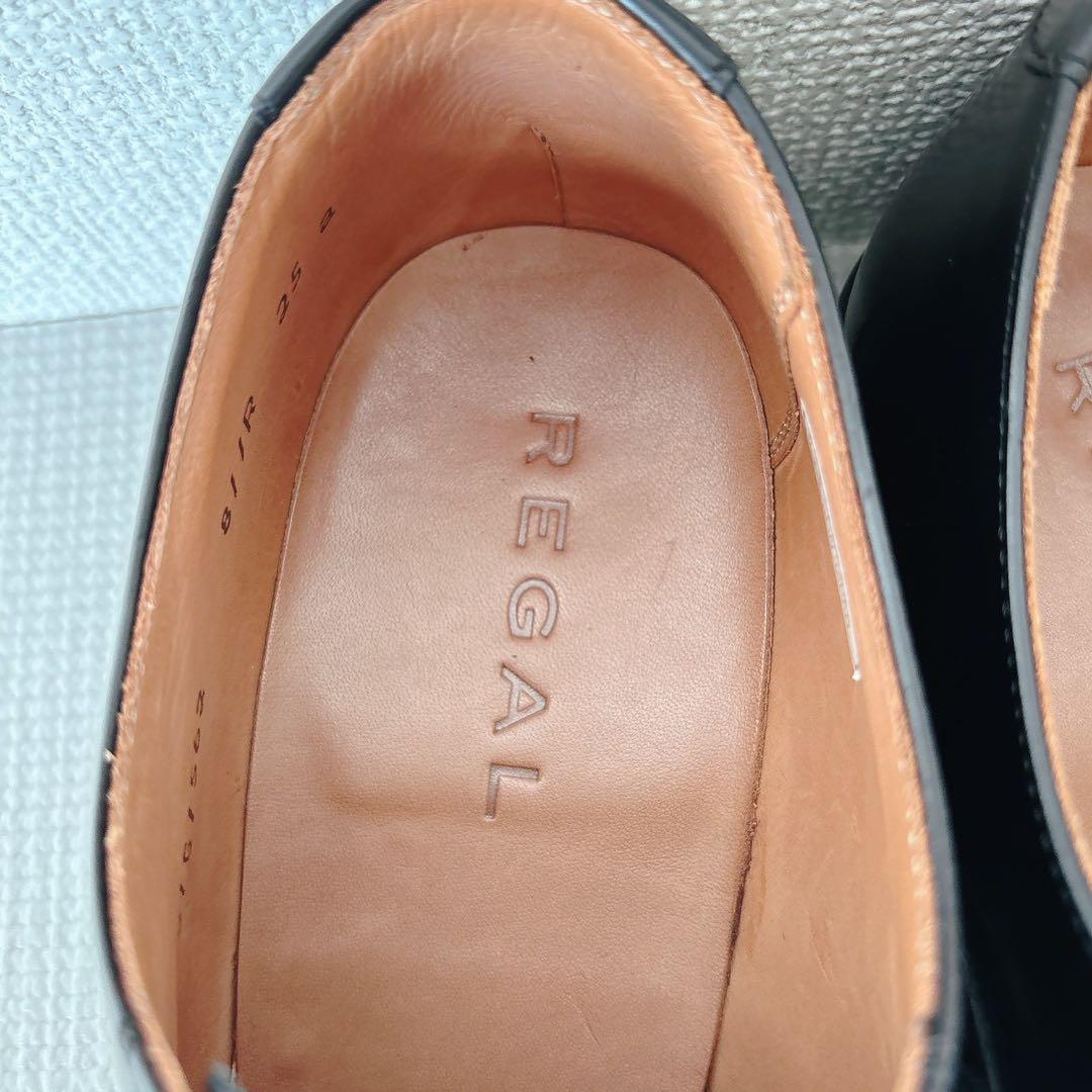未使用級✨️REGAL 25 a 811R ストレートチップ オックスフォード 黒