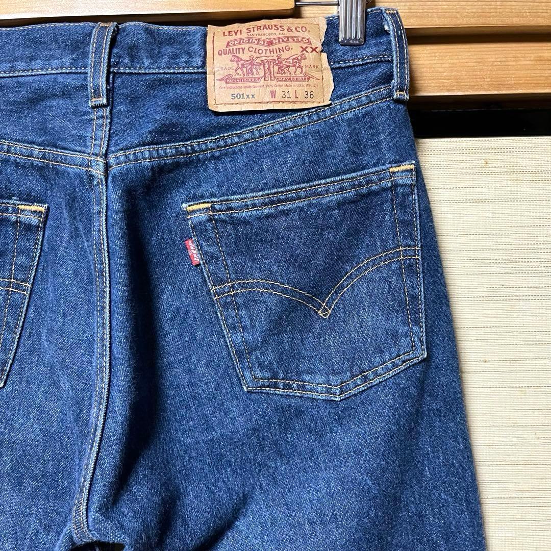 90s Levi’s 501xx 米国製 刻印501 リーバイス 【31×36】