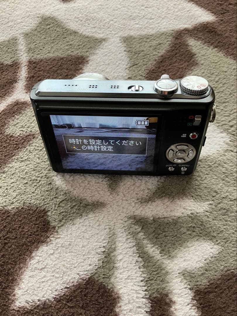 【動作確認済】Panasonic LUMIXコンパクトデジタルカメラ 黒ブラック