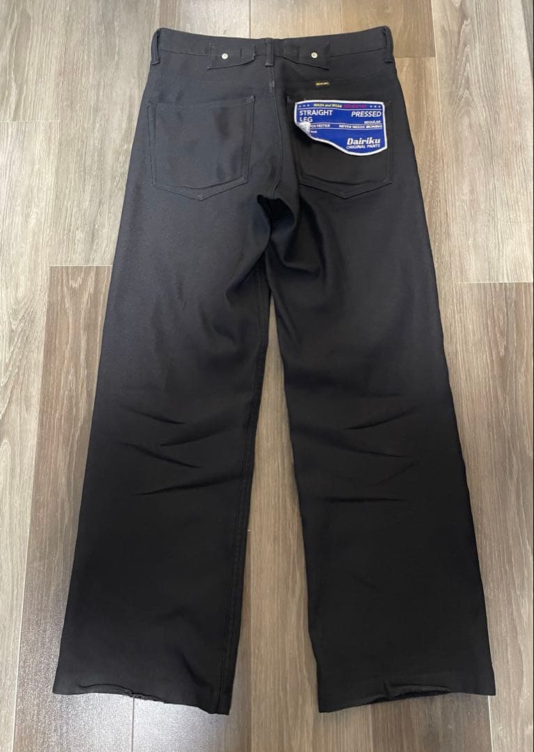 Dairiku Straight Pressed Leg Pants 27インチ