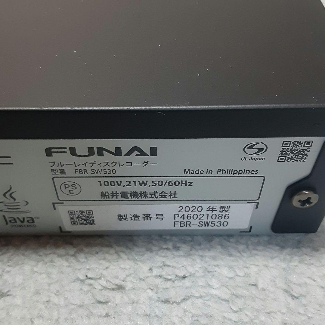 FUNAI フナイ ブルーレイレコーダー FBR-SW530