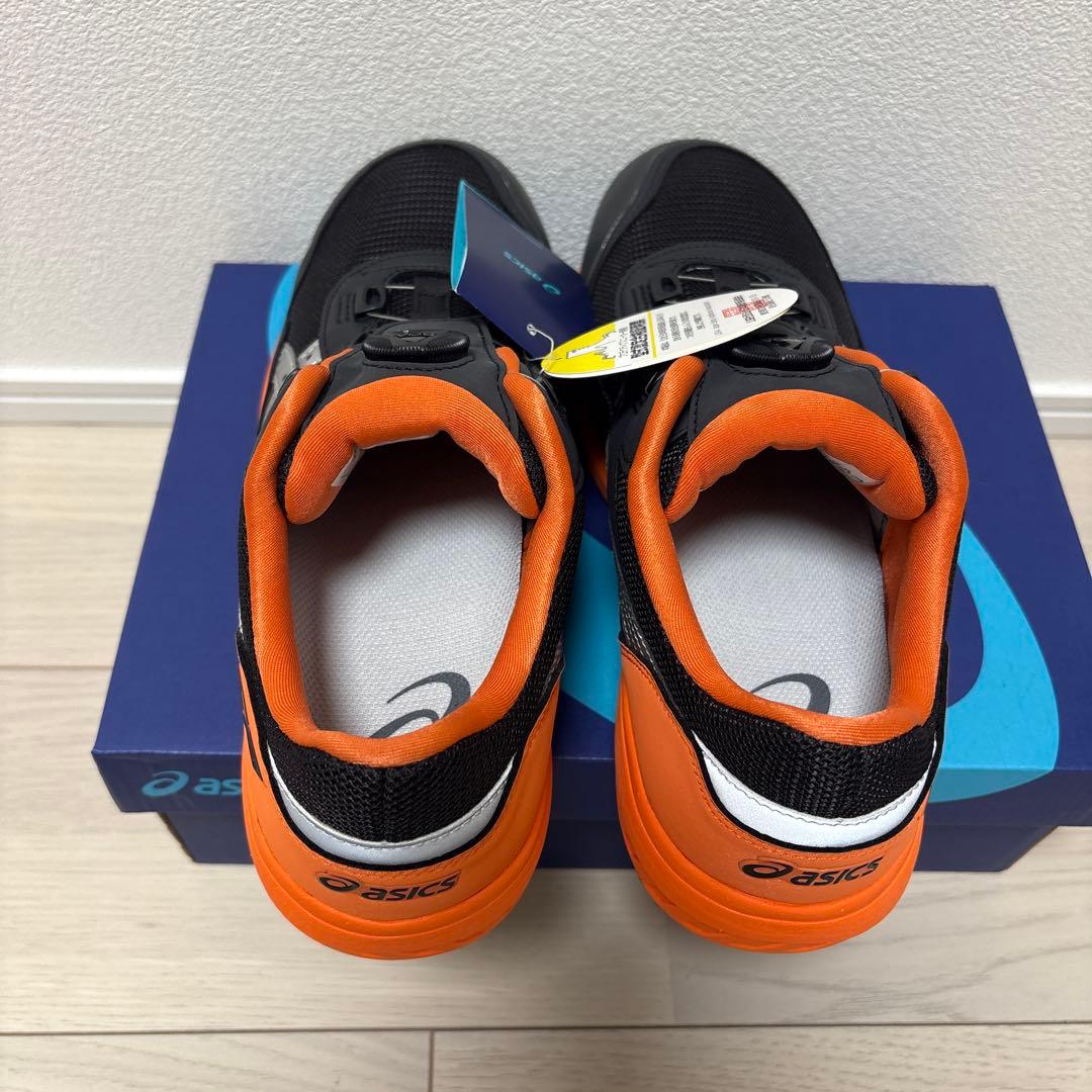 asics BOAシステム 安全靴 ファントム×シルバー