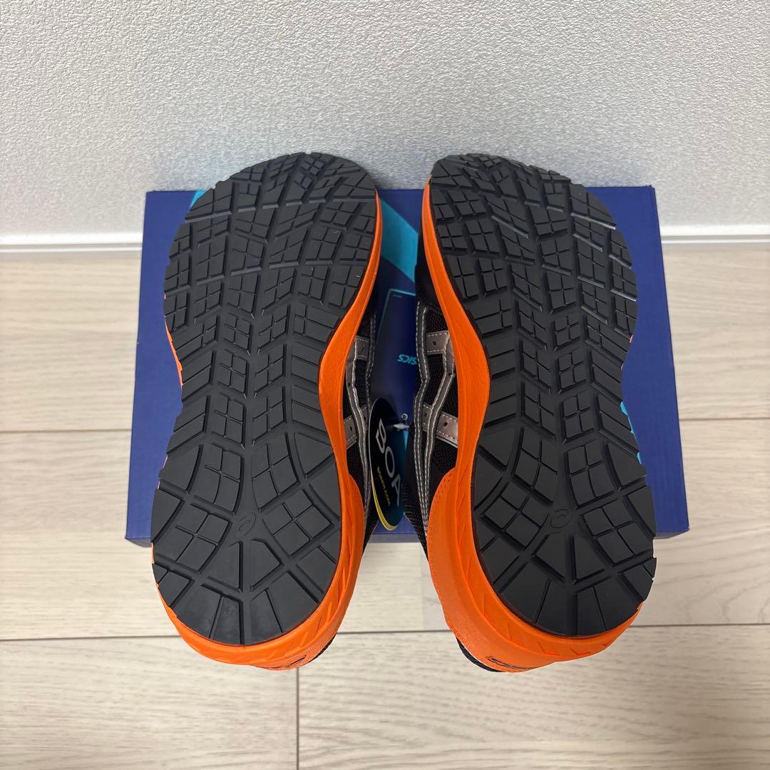 asics BOAシステム 安全靴 ファントム×シルバー