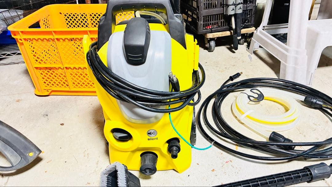 【土日値下げ】美品 ケルヒャー K3サイレント 高圧洗浄機 フルセット付属品多数