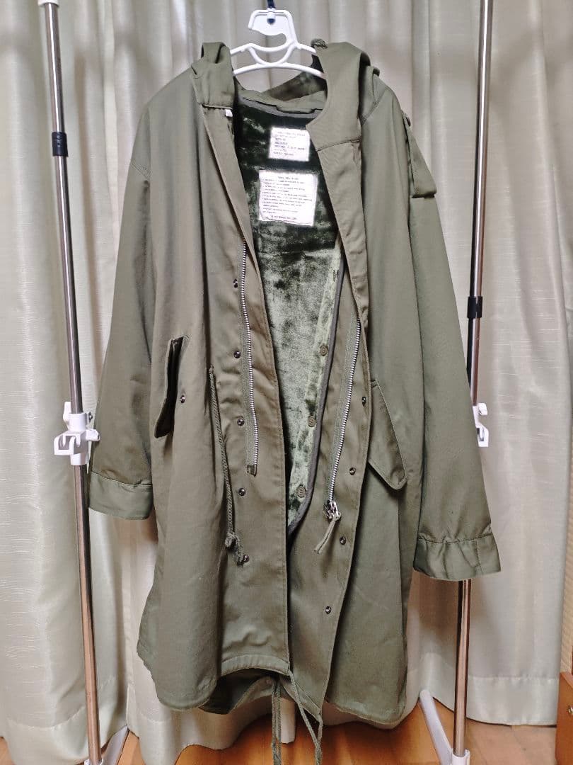 HOUSTON M-51 パーカー モッズコート サイズS ワケ有り