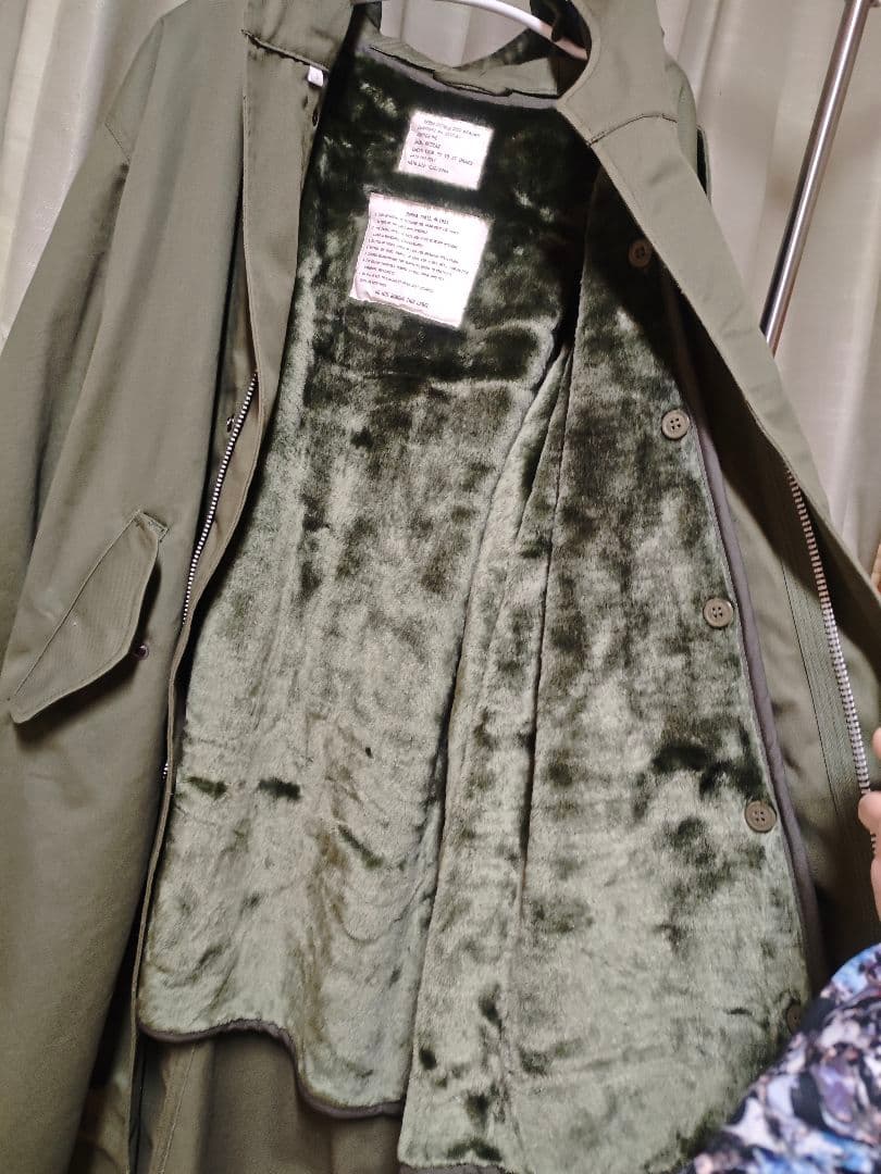 HOUSTON M-51 パーカー モッズコート サイズS ワケ有り