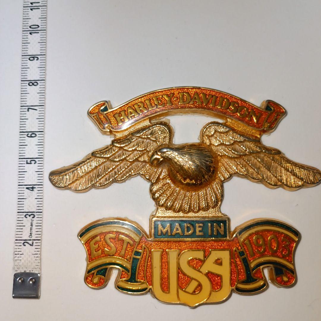 ハーレーダビッドソン メタルエンブレム USA 1903