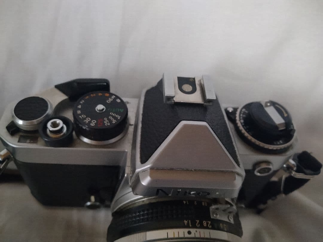 Nikon 一眼レフカメラFE 50mm レンズ　35mm広角レンズ付き