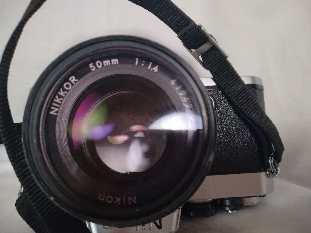 Nikon 一眼レフカメラFE 50mm レンズ　35mm広角レンズ付き