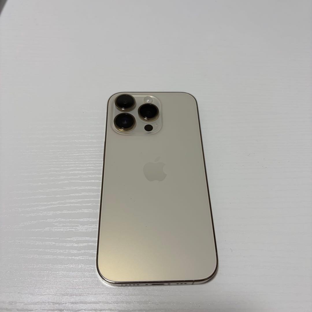 [超美品]iPhone 14 Pro 128GBゴールド(充電コード&箱付き)