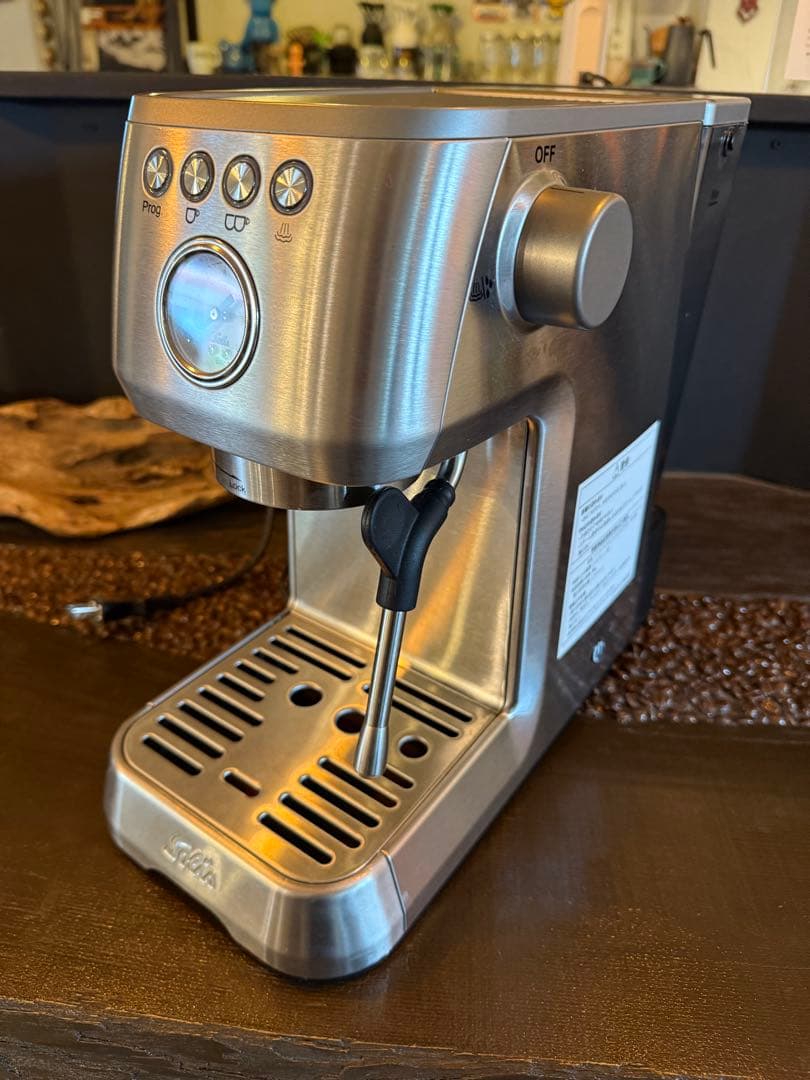 エスプレッソマシン ステンレス製