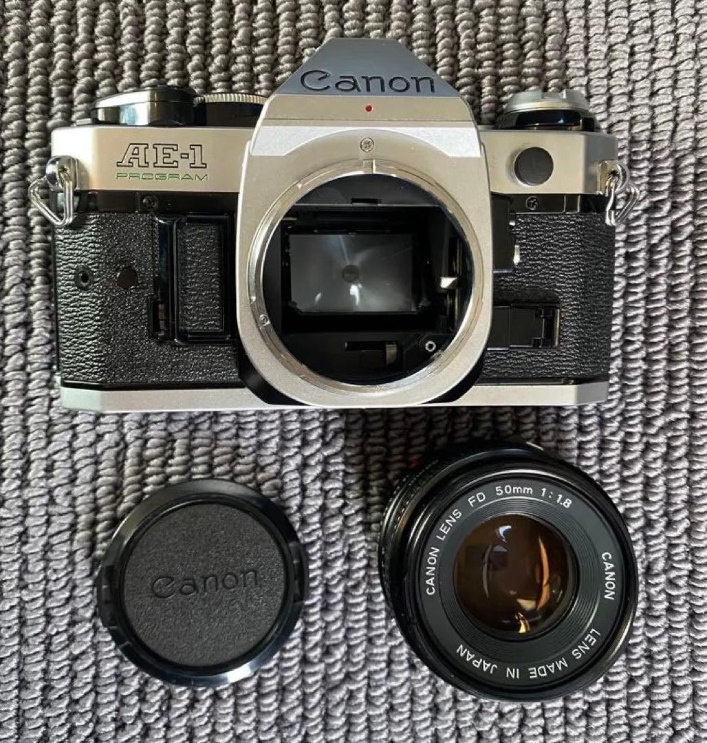Canon AE-1 programフィルム一眼レフカメラ