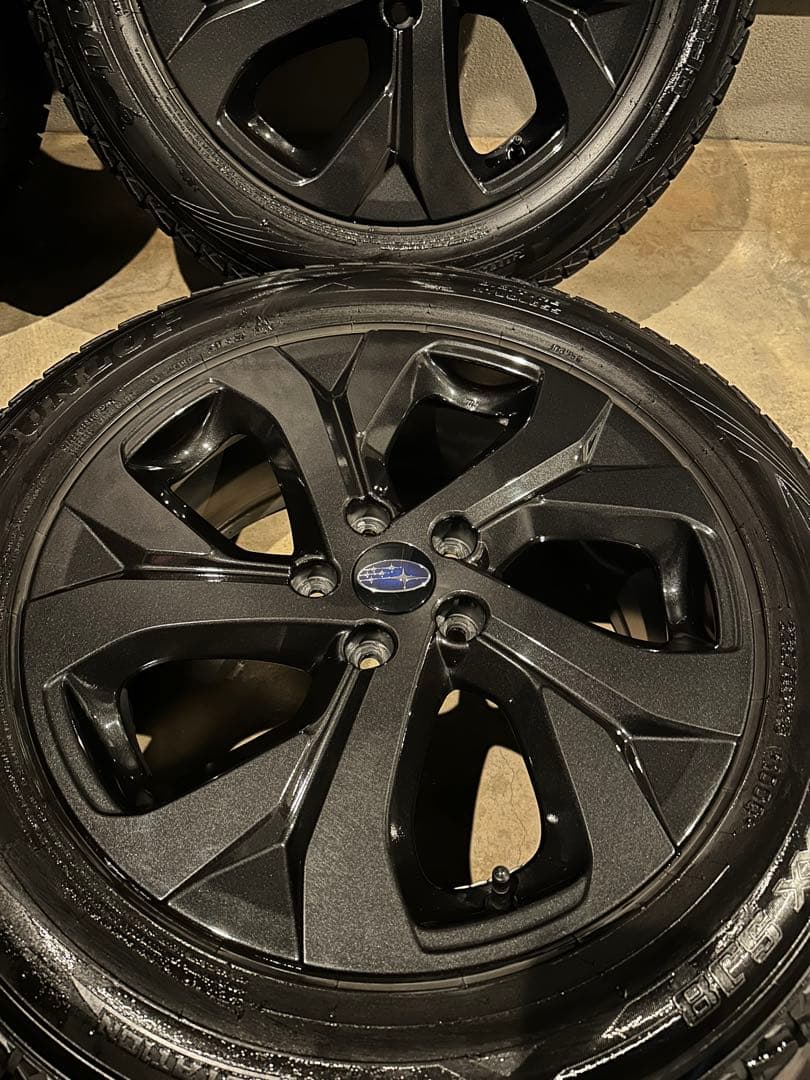 アウトバックBT5純正ホイール付スタッドレスタイヤ4本セット【12/31まで】