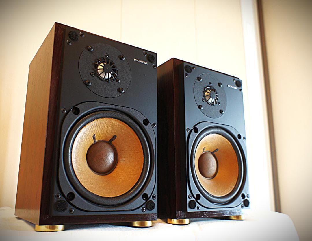 【美品】PIONEERスピーカー CS-X1整備良品スタンド付き